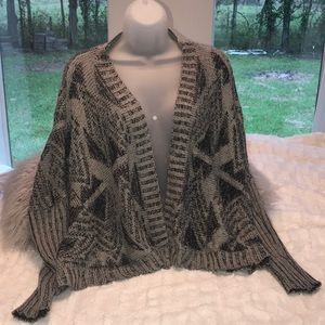 Sparkle & fade cardigan